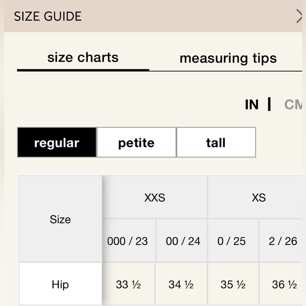 High rise straight cut cream pants - Banana Republic - Picture 6 of 6